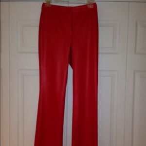 Juniors/Ladies Red pants