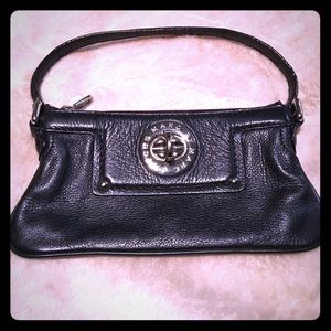 Marc Jacobs black clutch evening bag