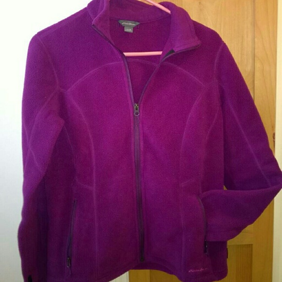 Fleece zip up jacket