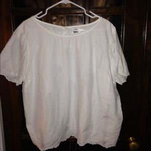 Old Navy Peasant-type Blouse (Size XXL)