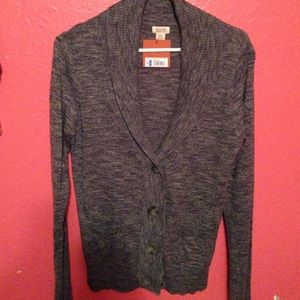 Bluish gray Cardigan