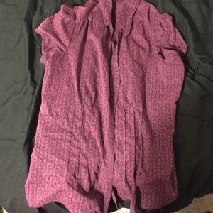 Short sleeve button down