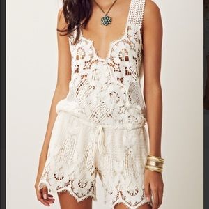Spring lace Jen's Pirate Booty Romper