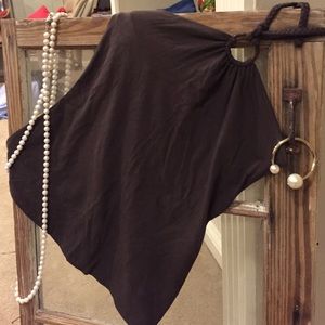 Banana Republic brown halter top
