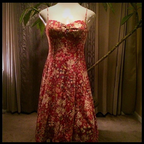 LC Spaghetti Strap Summer Dress