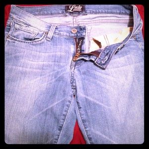Lucky blue jeans