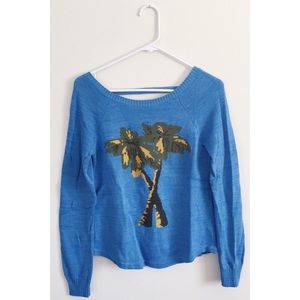Urban Outfitters / Cooperative palm tree sweater