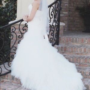 Wedding gown with all you need.