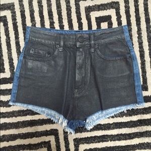 High waisted shorts