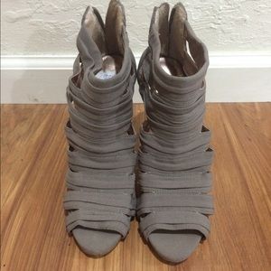 BCBG strappy stilettoes