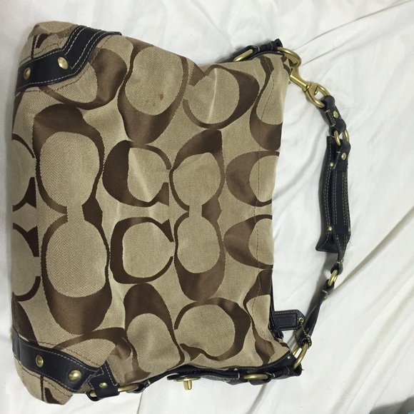 Brown Coach purse