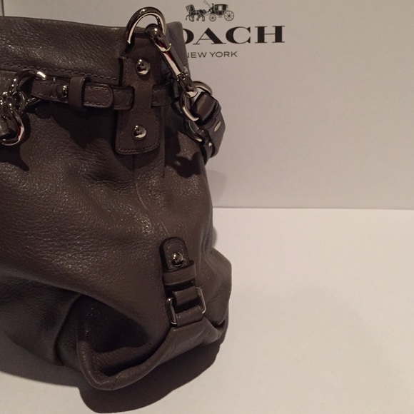 Olive Coach Handbag - Picture 2 of 4