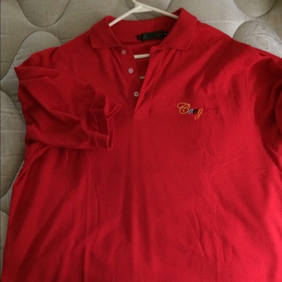 new coogi shirt (red) with tags - Picture 1 of 2