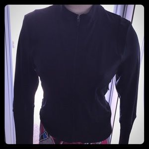 Cynthia Rowley Athletic Jacket Black