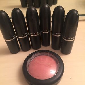 Mac lipstick lot!!! Must see!!!
