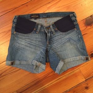 J Crew Maternity Jean Shorts