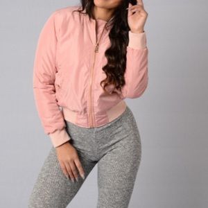 Fashion Nova Bomber Jacket worn once