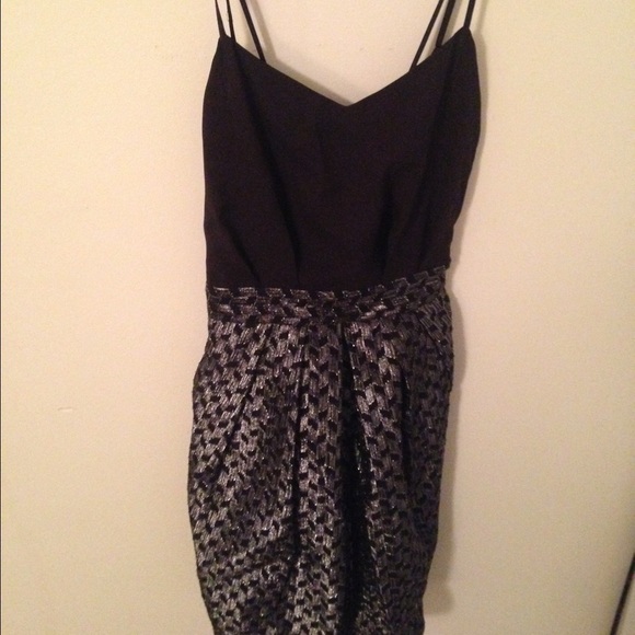 Black and silver BGBG party dress.