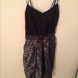 Black and silver BGBG party dress.
