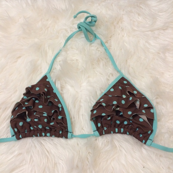Ruffle bikini top