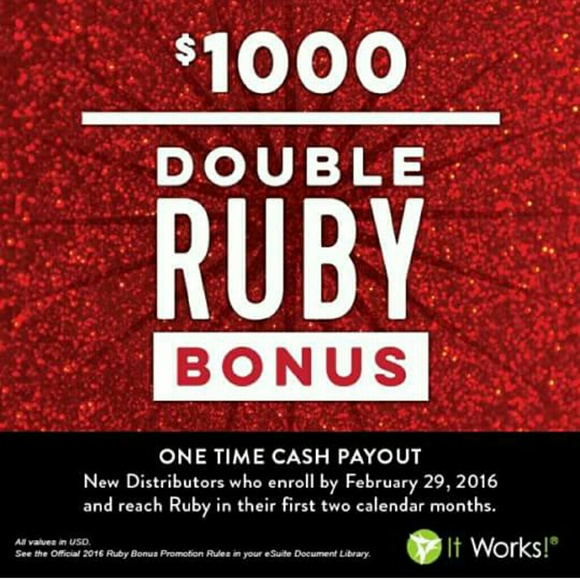 other it works distributor go ruby text 4798833674 poshmark go ruby it works