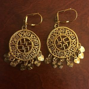 Fashion Gold-Tone Earrings