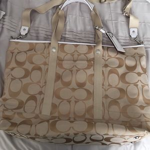 Coach Travel Tote