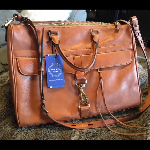 Rebecca Minkoff Tan Briefcase - Picture 2 of 4