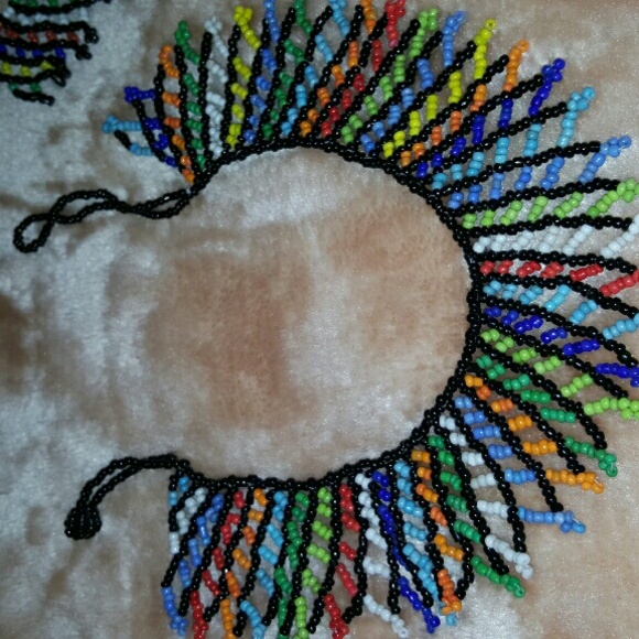 Multicoloured necklace