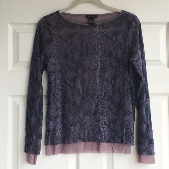 The Limited rare snake print top