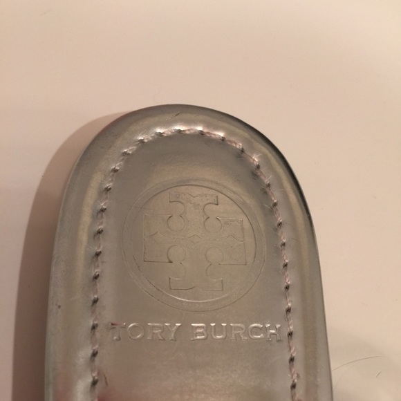 Tory Burch Miller sandal metallic silver