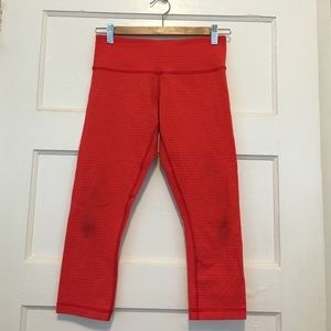 Lululemon Striped Yoga Pants