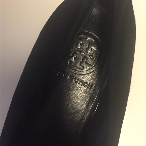 TORY BURCH Square Toe Ballerina Flats