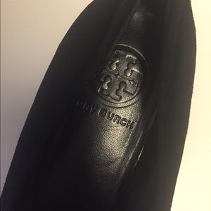 TORY BURCH Square Toe Ballerina Flats