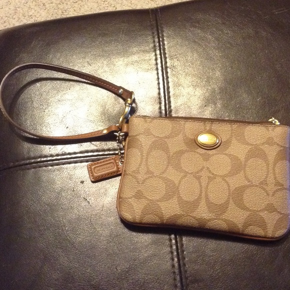 Coach wristlet