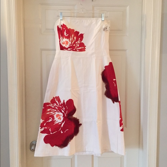 J. Crew strapless dress