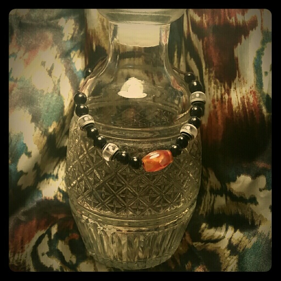 Adjustable beaded bracelet. ($8)