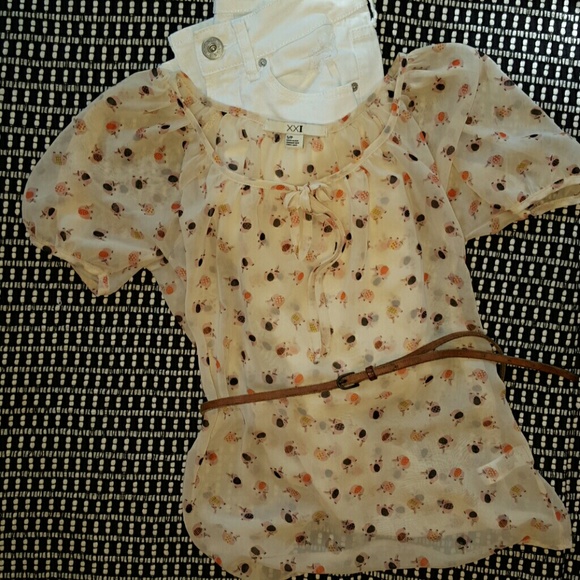 ⭐ Cute Sheer Elephant Top⭐