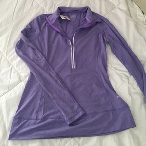 NWT half zip workout top