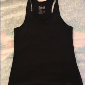 Black Nike Dry Fit Shirt Medium