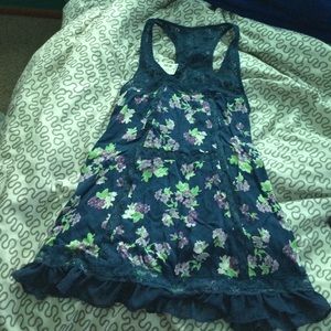 Tank top/cover up for swimsuit