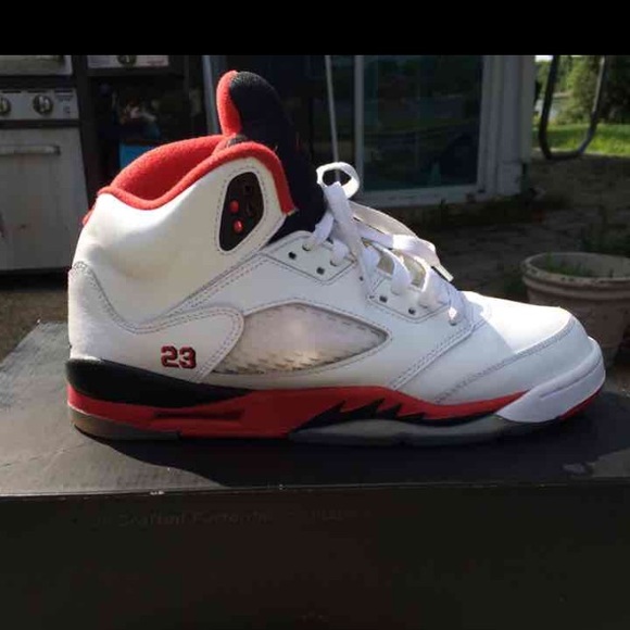 Fire Red 5s