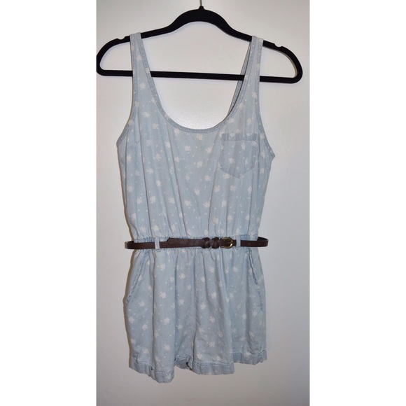 Romper with belt