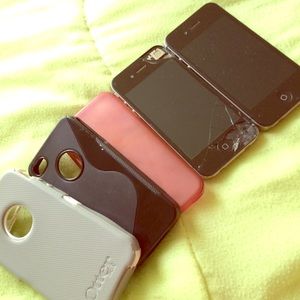 iPhone 4 / 4s with cases