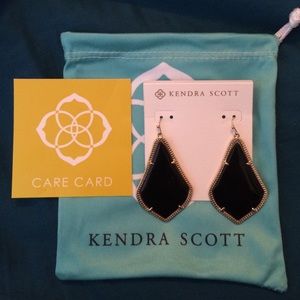 Black Kendra Scott earrings