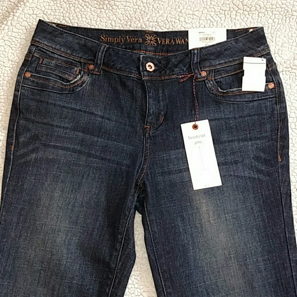Simply Vera Vera Wang - Size 6 Boot Cut- Jeans NWT