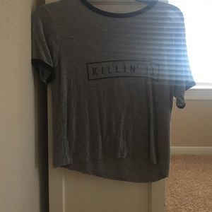 SMALL GRAY KILLIN' IT SHIRT