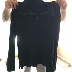 men's polo sweater
