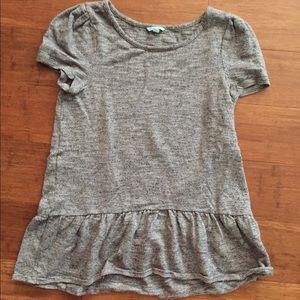 Anthropologie Nora Peplum Top