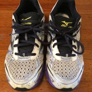 Mizuno women's running sneakers.